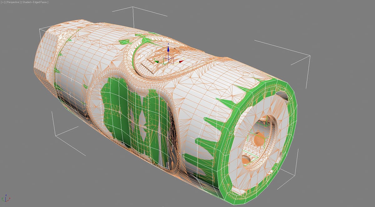 Wireframe · compositing