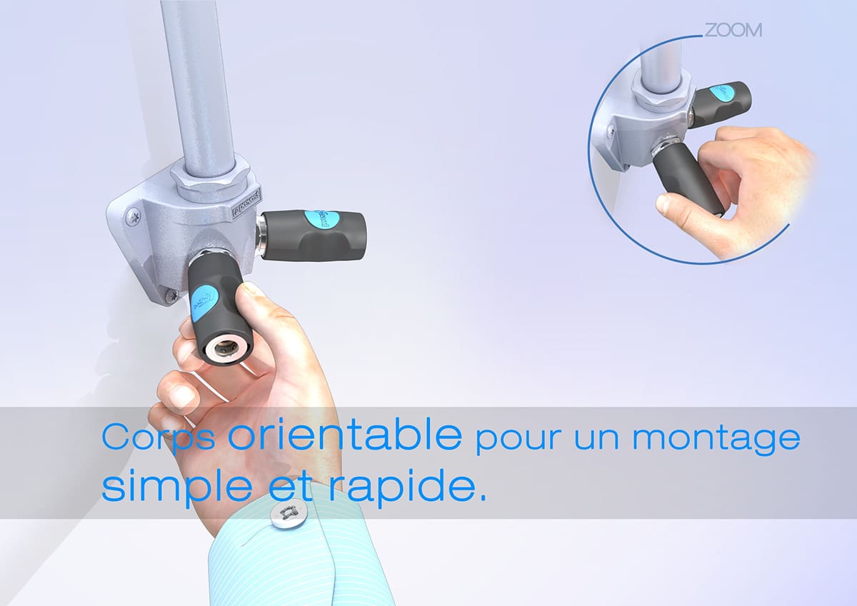 Montage simple et rapide
