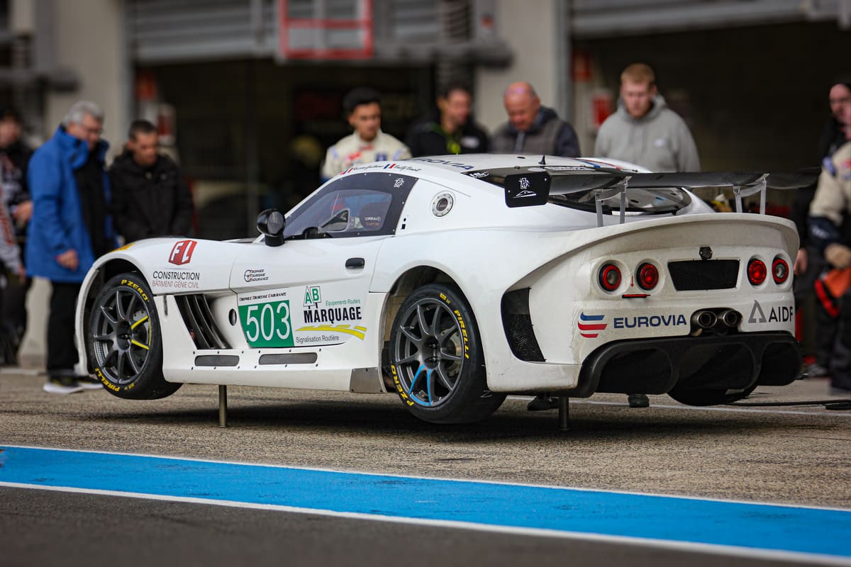 Ginetta G55 — pré-grille